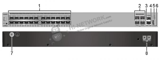 Structural diagram of Huawei クラウドエンジン S5731-S24T4X-D switch