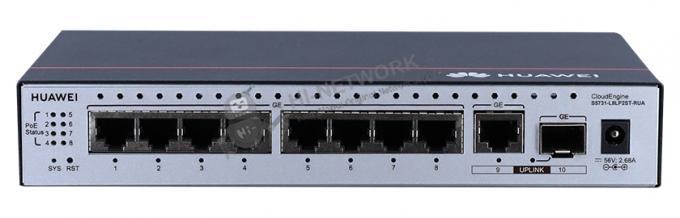 Front and top view of Huawei クラウドエンジン Switch S5731-L8LP2ST-RUA
