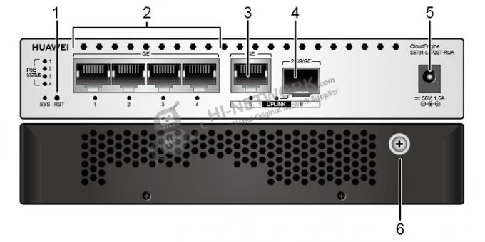 Structure diagram of Huawei クラウドエンジン Switch S5731-L4P2ST-RUA